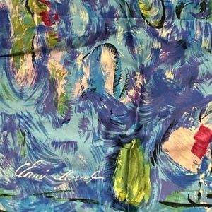 Water lilies’ Claud Monet silk scarf 🧣
